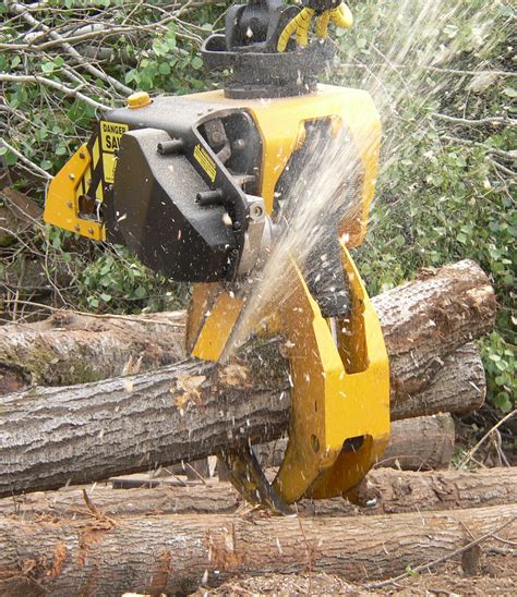 hydraulic chainsaw for mini excavator|grapple saw.